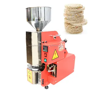 Automatic Crisp tufado arroz bolos fazendo máquina milho soprando máquina senbei arroz biscoito soprado milho fazendo máquina