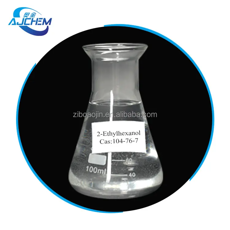Basic Chemical 2-Ethylhexanol 99.5% Isooctanol 2-EH With Good Price Cas 104-76-7