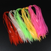 Jigues et leurres de pêche en silicone pour eau de mer : Octopus Skirt, Pike Streamer, Spinnerbait, Trailer, Buzzbait, Rubber Slider, Squid Skirts