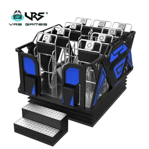 VRS VR 10座人地震真实体验地震教育影院游乐园设备赚钱出厂价