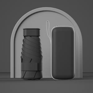 Personalizzazione del regalo ombrello antivento a forma di anello alla moda con porta carte - Product Image 6