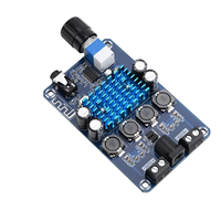 Carte d'amplificateur numérique BT DC12-24V 50W*2, puce d'amplificateur stéréo haute puissance TPA3116D2, prend en charge l'entrée audio AUX BT5.0