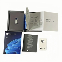 Licencia USB de Windows 11 Pro en Caja, Inglés/Coreano/Japonés/Ruso, Activación en Línea, Windows 11 Profesional FPP