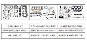 ओएम डीजल इंजन पार्ट्स सिलेंडर हेड गैसकेट शीट को टोयोटा 2 ग्राम के लिए बीएमडब्ल्यू के लिए टोयोटा 2 ग्राम - Product Image 4