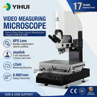 Herramienta para medición de microscopio de viaje
