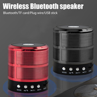Mini Altavoz Bluetooth Inalámbrico, Caja de Música con Subwoofer Pequeño, Altavoz Portátil con Manos Libres para Teléfono Celular, Altavoz TWS