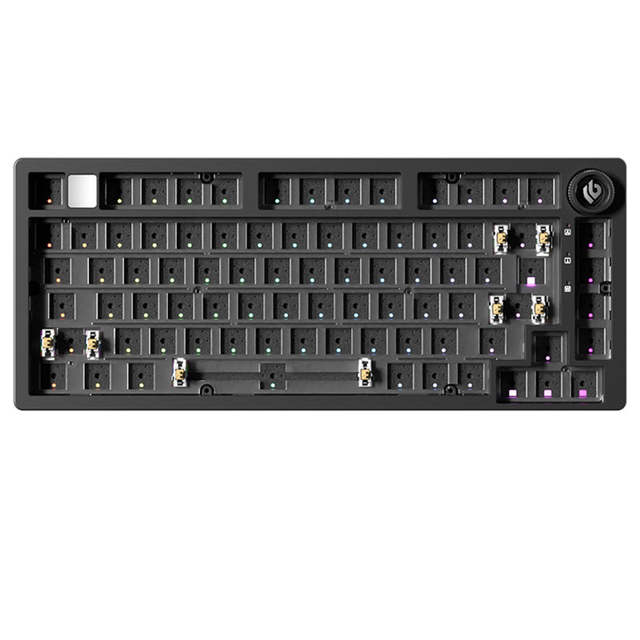 LEOBOG Hi75C Customized RGB Mechanical Keyboard Aluminum Gasket Structure 75 Layout Full Key E-sports Game  Keyboard
