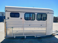 Meilleures ventes Horse Box Trailer Float Carriage avec hébergement pour 2 3 4 chevaux