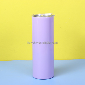 Độc quyền 20oz UV phát sáng trong bóng tối thẳng Tumbler với màu sắc thay đổi Nắp nhuộm thăng hoa Nhiệt Báo Chí trống thăng hoa sản phẩm - Product Image 5