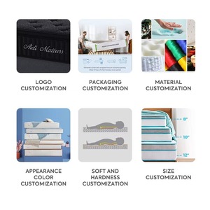 Materasso Ibrido in Memory Foam e Lattice con Molle Insacchettate per un Sonno Riposante, Misura King/Queen, Confezionato Sottovuoto, Ortopedico per Uso Ospedaliero e Domestico - Product Image 3