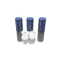 Tapa de Botella de Aluminio ROPP de 30*60 mm con Inserto de Plástico de 3 Piezas, Ecológica, a Prueba de Fugas, Reutilizable para Vino, Brandy, Whisky