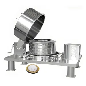 Large Capacity Vertical Automatic Scraper Discharge Industrial Centrifuge Price
