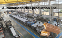 Nouvelle ligne de production automatique de barres énergétiques commerciales / machine à barres chocolatées et céréales pour usine