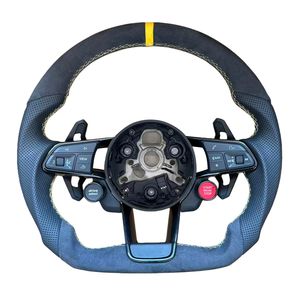 <span class=keywords><strong>Volante</strong></span> de Coche para <span class=keywords><strong>Audi</strong></span> A3 <span class=keywords><strong>A4</strong></span> A5 S3 S4 S5 RS3 B8.5 8P 8V C7 A6 A7 RS6 RS7 Q3 Q5 Q7 R8 TT TTS TTRS, <span class=keywords><strong>Volante</strong></span> de Alcántara - Product Image 5