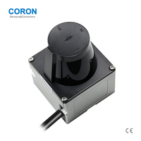 CORON Capteur de distance LiDAR anti-obstacles GDS-F31-N NPN 270° Grand angle de vision, portée de 25 mètres