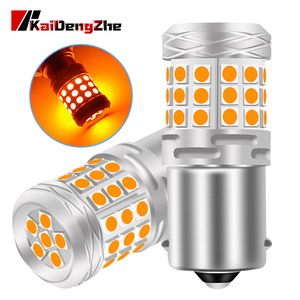 KaiDengZhe Lampadine <span class=keywords><strong>LED</strong></span> 1156 per Indicatori di Direzione 6000k Ambra Canbus W21W, Luci Posteriori <span class=keywords><strong>LED</strong></span> 1157 7440 7443 3156 3157 T20 - Product Image 1