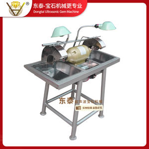 เครื่องเจียรสองหัว เครื่องตัดอัญมณี เครื่องเจียรหยกซิ่วหยาน เครื่องตัดหยกหวงหลง เครื่องแกะสลักหยกแบบแบน - Product Image 2