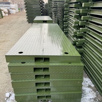 Plaque de pont Bailey en acier galvanisé de qualité supérieure, antidérapante, préfabriquée, pour la construction de ponts routiers pour véhicules lourds