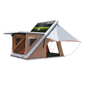 Tentes de toit rigides en aluminium pour 2 à 3 personnes, tente de toit en forme de coin pour le camping en plein air, saison estivale RTT - Product Image 1