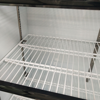 Congélateur vertical pour supermarché, congélateur commercial à 3 portes vitrées, vitrine réfrigérée pour aliments surgelés