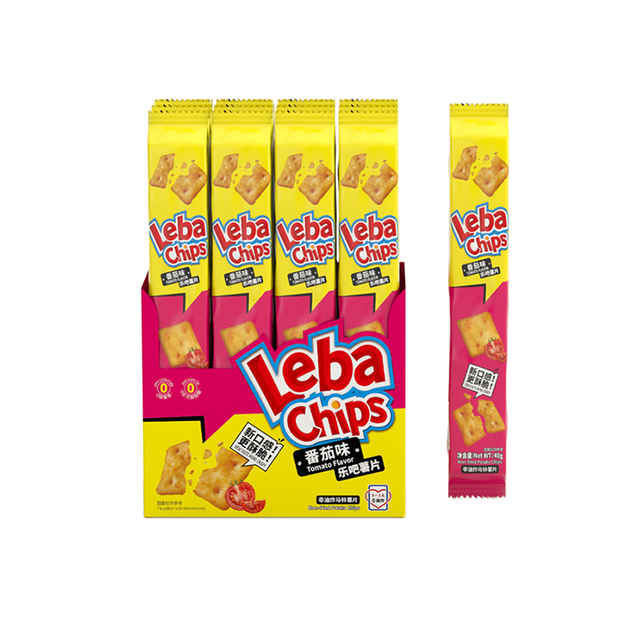 Potato Chips in Bag Office Snack Baked Low Calorie No Cholesterol Tomato Flavor Export HACCP ISO Family School