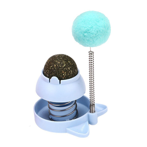 Juguete para masticar gatos de autoentretenimiento, Bola de hierba gatera y Bola de hierba, palo de Limpieza de dientes, suministros para mascotas para aliviar el aburrimiento - Product Image 4