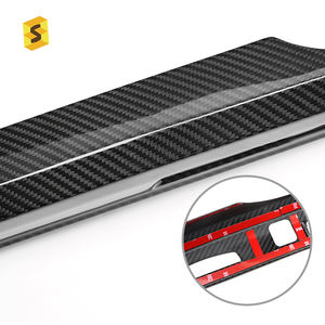 <span class=keywords><strong>Shasha</strong></span> accessoires en Fiber de carbone mode hayon Badge anneau et bande de garniture accessoires de voiture en Fiber de carbone pour Subaru WRX 2022-2023 - Product Image 1
