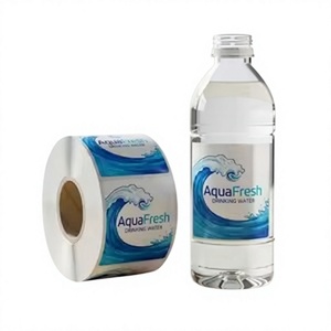 Custom Full Wrap High Shrink Performance Eco-Friendly Durable Shrink Sleeve <b>Labels</b> for PET Bottles Printed Beverage Packaging - Product Image 1