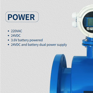 Oem Fabrikant Hart Rs485 Modbus Elektromagnetische Stromingsmeter Voor Vloeistof En Vloeistoffen In Afvalwater Riolering Industrie - Product Image 2