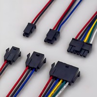 SM2.54 cepat 2.54mm Pitch Pria Wanita kabel konektor kawat Harness 2-10Pin untuk mobil Rgb lampu Led