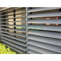 Aluminium Naco Verre Volet Fenêtre Salle de bain Breezeway Persiennes Fenêtres