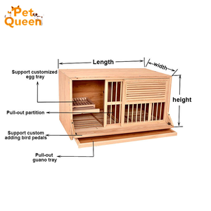 Her Mevsim Güvercin Kafesi Modüler Ahşap Ev Yarış Güvercini Kafesi Kümesleri Üreme Güvercinleri Kafesi - Product Image 2