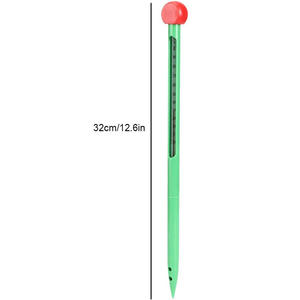Tube en plastique facile à lire Compteur de sol Pelouse Plantes Échelle Thermomètre Thermomètre de sol pour une utilisation en plein air dans le jardin - Product Image 2