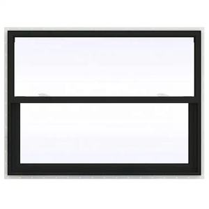 Alliage d'aluminium Résidentiel Double Verre Florida Approved Vertical Noir Simple/double Hung <span class=keywords><strong>Sling</strong></span> windows with Screen - Product Image 2