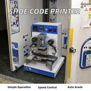 Máquina Automática Neumática Eléctrica para Codificación de Calcetines, Controlada por PLC, Estampado, Grabado de Códigos Personalizados, Impresión de Suelas, Motor Impulsor - Product Image 2