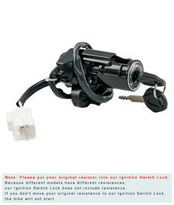Ensemble de clés de couvercle de serrure d'allumage en gros, compatible avec Kawasaki Ninja 400 <span class=keywords><strong>Z400</strong></span> 2018-2024- - Product Image 2