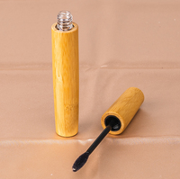 Conteneur d'emballage biodégradable pour cosmétiques OEM Tubes de Mascara vides avec brosse et bambou
