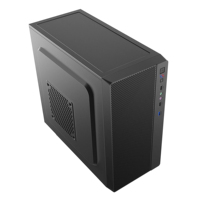 Boîtier PC de bureau professionnel Micro ATX pour entreprises, châssis d'ordinateur de bureau, armoire PC professionnelle, prix d'usine