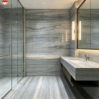 Grande dalle de marbre bleu Palissandro moderne et imperméable pour appartement, hôtel, villa, salon, salle de bain, cuisine, salle à manger, mur et sol