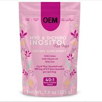 Inositol et D-érythrose avec acide folique et vitamine D3, 225 g par sachet.