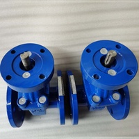 Vanne à vanne à cale assise résiliente en fonte ductile PN16 DN65 GGG50 avec siège EPDM ou NBR à bride ISO