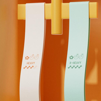 YETFUL Muestra Gratuita Bandas de Ejercicio de Silicona de Alta Elasticidad y Resistencia al Calor para Piernas, Color Personalizado