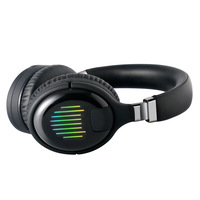 Casque d'écoute sans fil LED RGB HiFi Sound Boom Bass Type C Chargement JL Chipset Design personnalisable Écouteurs de sport