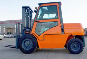 공장 직매 디젤 지게차 트럭 1 1.5 2 3 톤 4x4 강력한 EPA Eur5 엔진 미니 농장 새로운 지게차 - Product Image 3