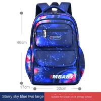 Mochila Escolar Primaria Ortopédica para Niños 2026, Nueva, Impermeable, con Cierre de Cremallera Oxford