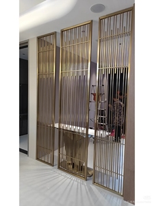 Paravents de style moderne, taille personnalisable pour la décoration intérieure de villa et divers designs d'éléments - Product Image 1