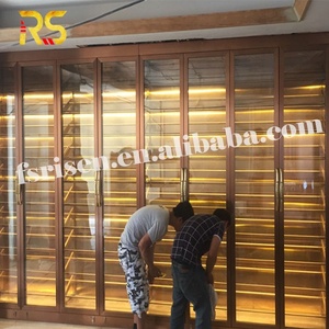 Professional Temperature Controlled Wine Cooler Cabinet Fridge with Glass Door & Led Light for Home Bar <b>Storage</b> Display Wine - Product Image 6
