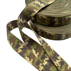 Kryptek RealTree Dây đeo băng ngụy trang polyester in vải Camo mẫu miễn phí tùy chỉnh 50mm 48mm 100% polyester in Nylon - Product Image 3