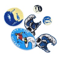 Patch brodé personnalisé Goth Skull Samurai Punk avec épingle de sûreté, motif drapeau tendance, à coudre ou à thermocoller, pour vêtements, vestes, gilets, style motard