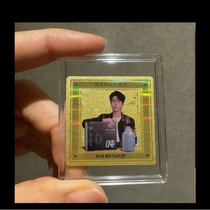 Gold Celebrity Phone Sticker Custom Photo Metal Material Gift For Office Home Decor Promotion - Product Image 4